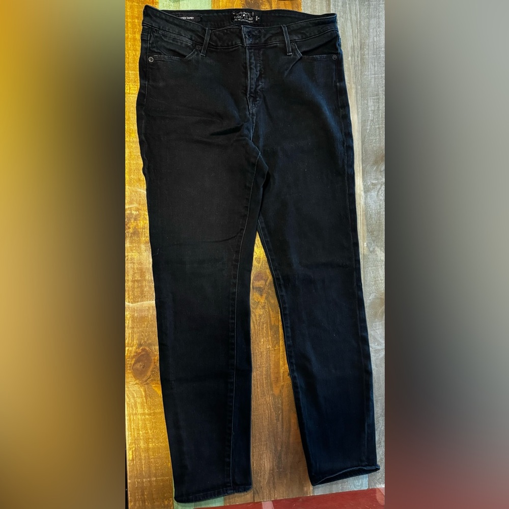 Lucky Brand women's black skinny jeans, size 8/29